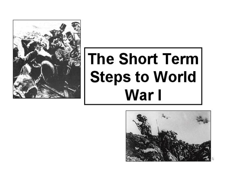 world war 1 summary world war 1 causes